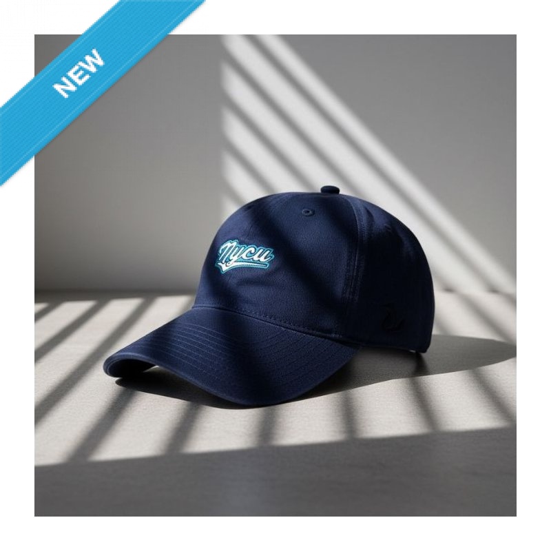 【Colaz酷樂網】NYCU美式經典電繡水洗老帽_深藍／Classic Crest Cap (Navy)