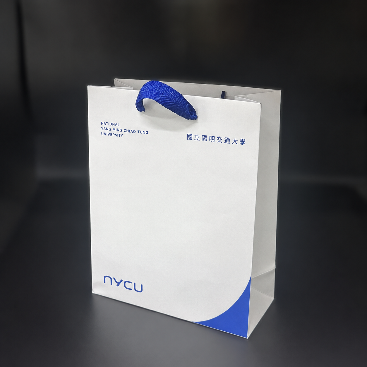 【麗文校園書局】NYCU LOGO小提袋_Small logo paper bag