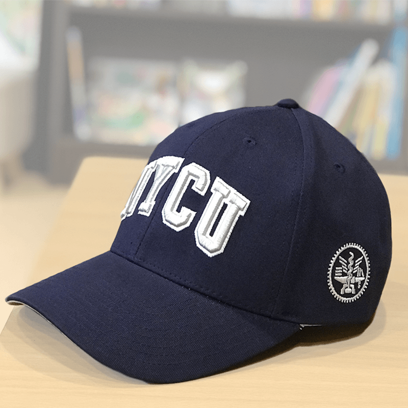 【Colaz酷樂網】NYCU校徽電繡3D棒球帽_深藍／Classic Crest Baseball Cap _Navy