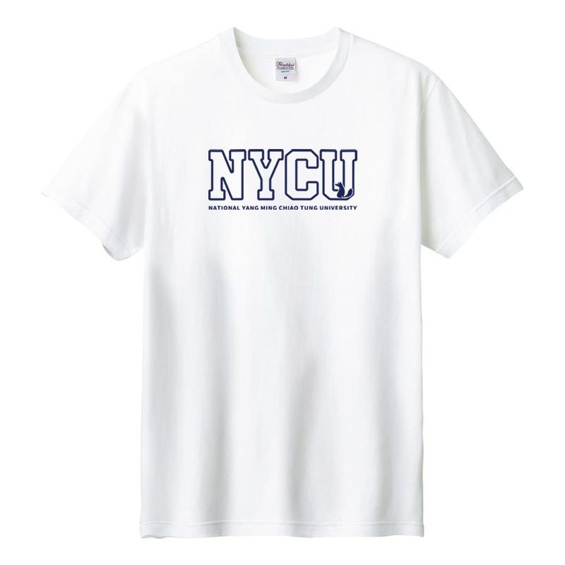 【Colaz酷樂網】NYCU經典款字框狐狸棉短T_白／Established Design T-Shirt _White