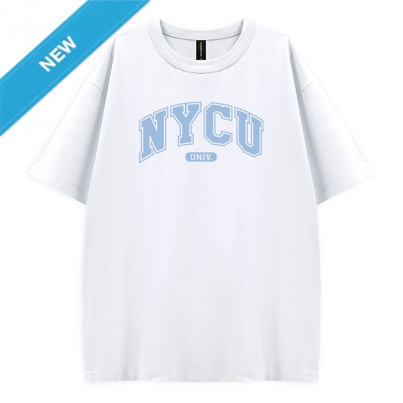 【Colaz酷樂網】NYCU好涼的寬版短T_雪花冰(白)／Cooling T-shirt_White