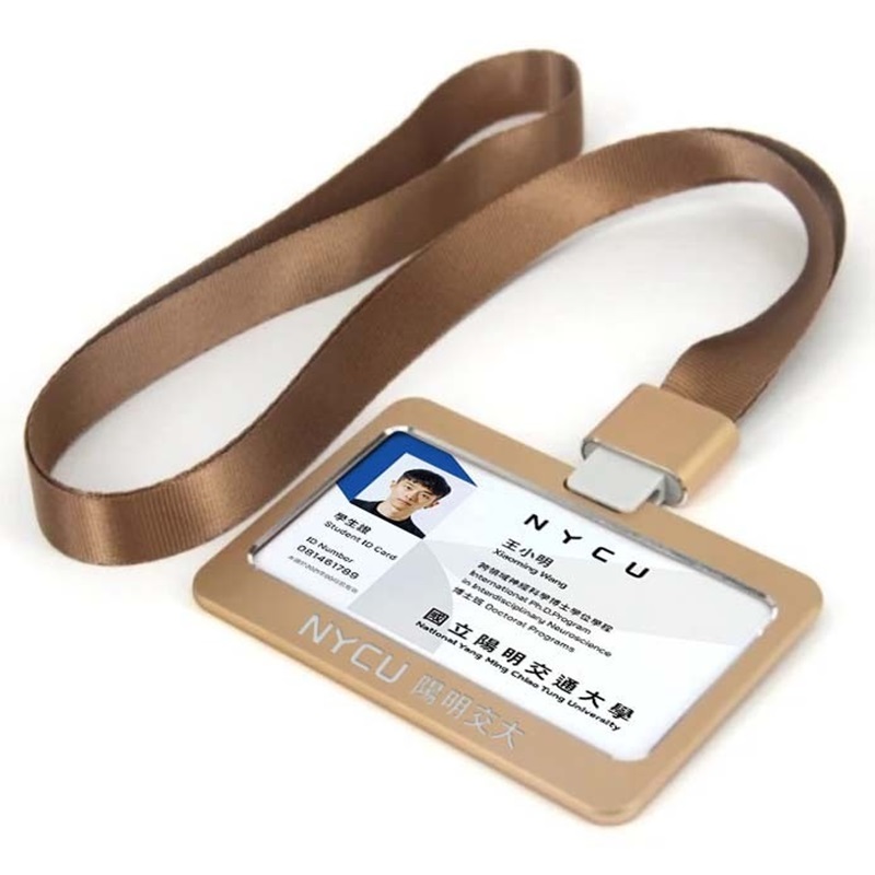 【麗文校園書局】NYCU鋁合金證件套_Aluminum Alloy Card Holder