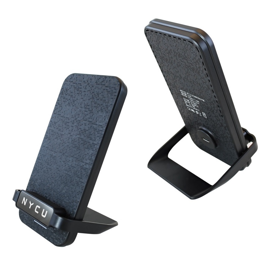 【麗文校園書局】NYCU無線充電手機座_Wireless Charging Phone Stand