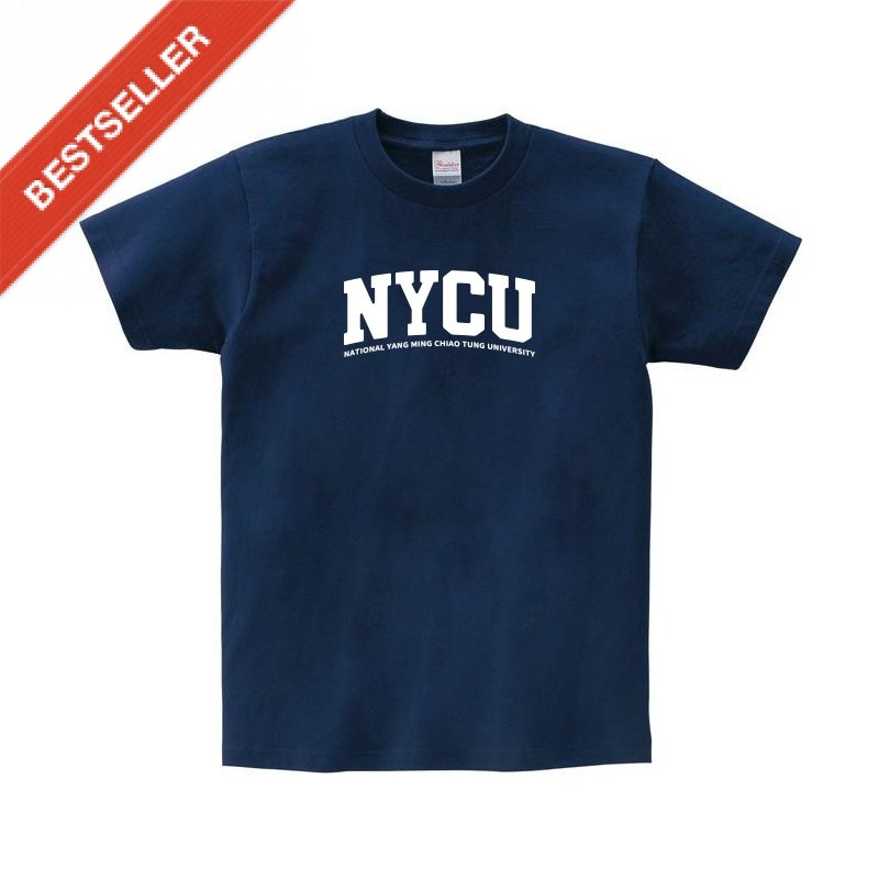【Colaz酷樂網】NYCU經典款純棉短T_深藍／Established Design T-Shirt _Black