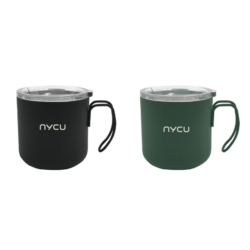 【Colaz酷樂網】NYCU不鏽鋼輕量推蓋露營杯／Logo Camping Cup