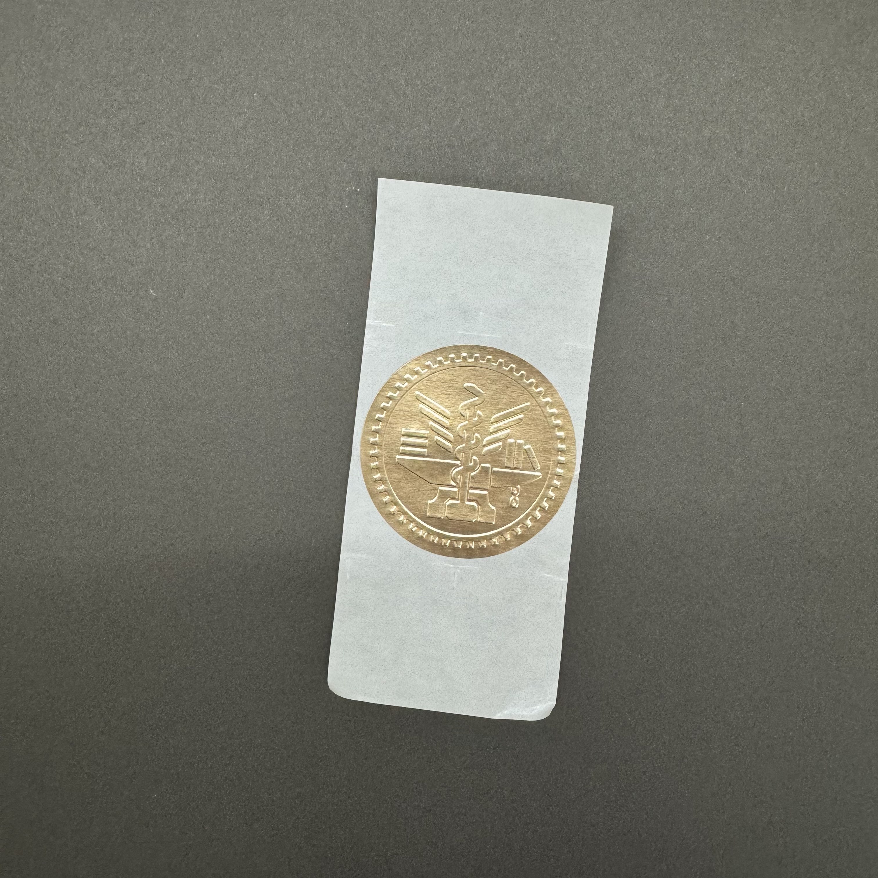 【麗文校園書局】NYCU 圓形校徽凸面貼紙_NYCU Stickers