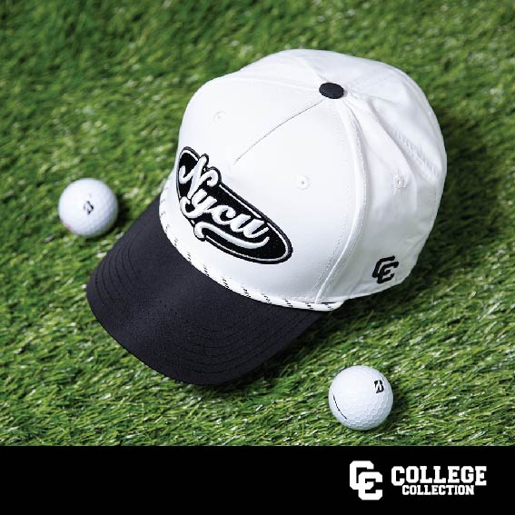 ▌College Collection ▌NYCU 高爾夫球帽 (黑白色) NYCU Baseball Cap