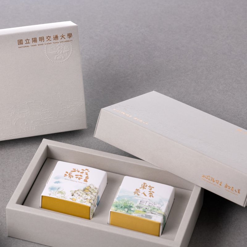 【麗文校園書局】NYCU美人茶湯花皂禮盒