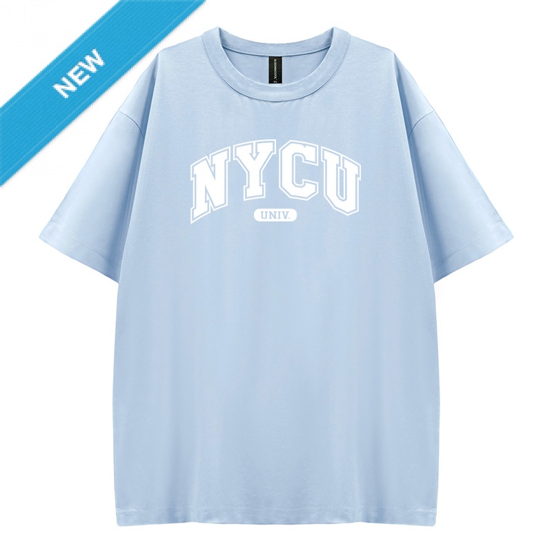 【Colaz酷樂網】NYCU好涼的寬版短T_蘇打冰(藍)／Cooling T-shirt_Blue
